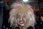 French hairdresser, Halloween.